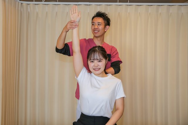 施術の写真