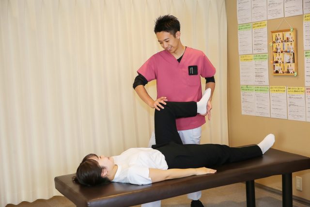 施術の写真